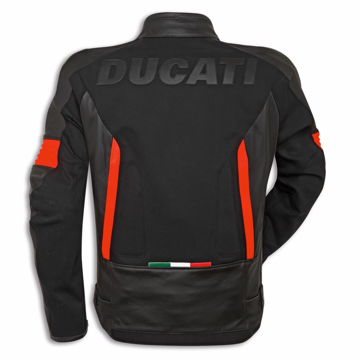 Ducati Fighter C2 Kurzjacke aus Leder und Gewebe