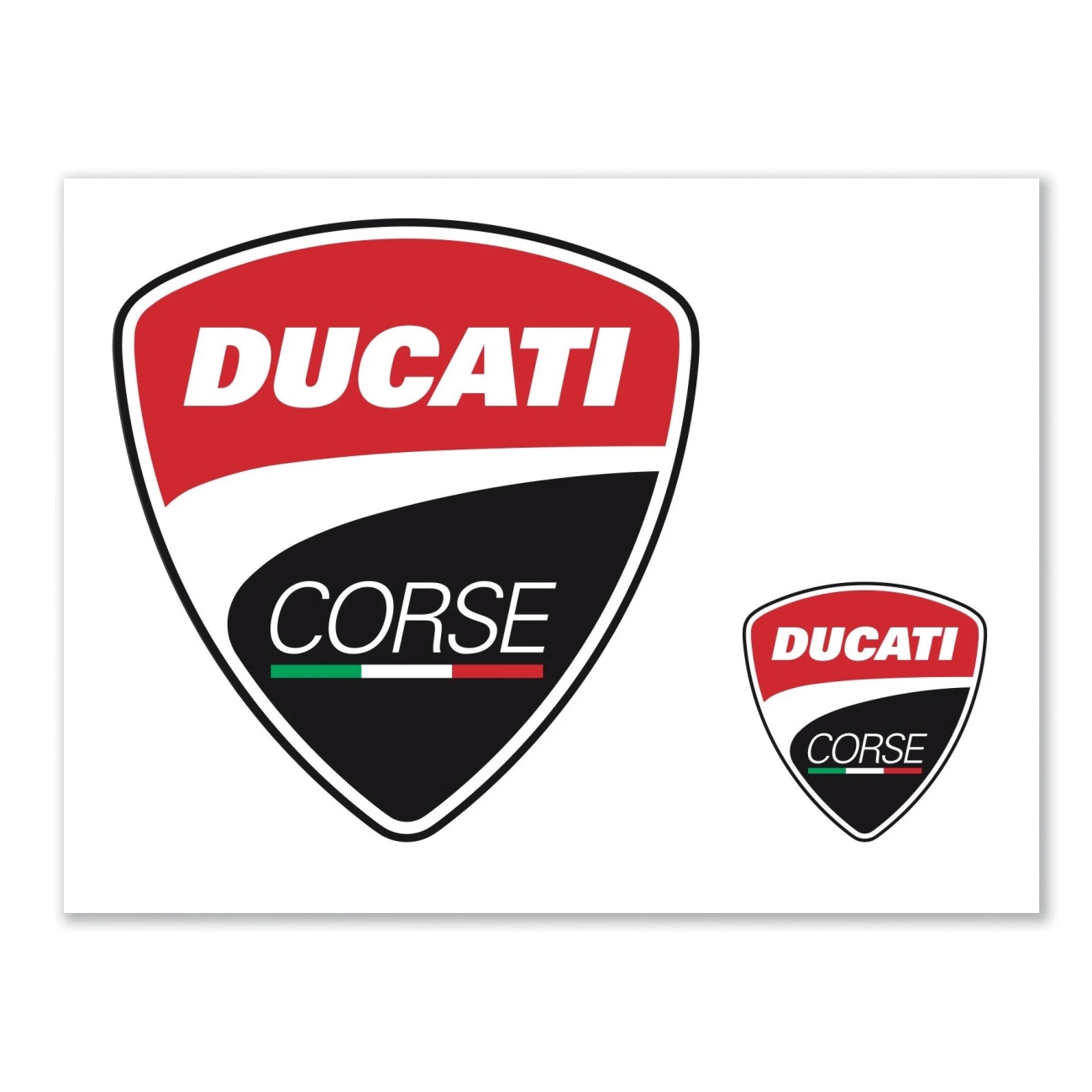 Sticker Ducati Corse Logos