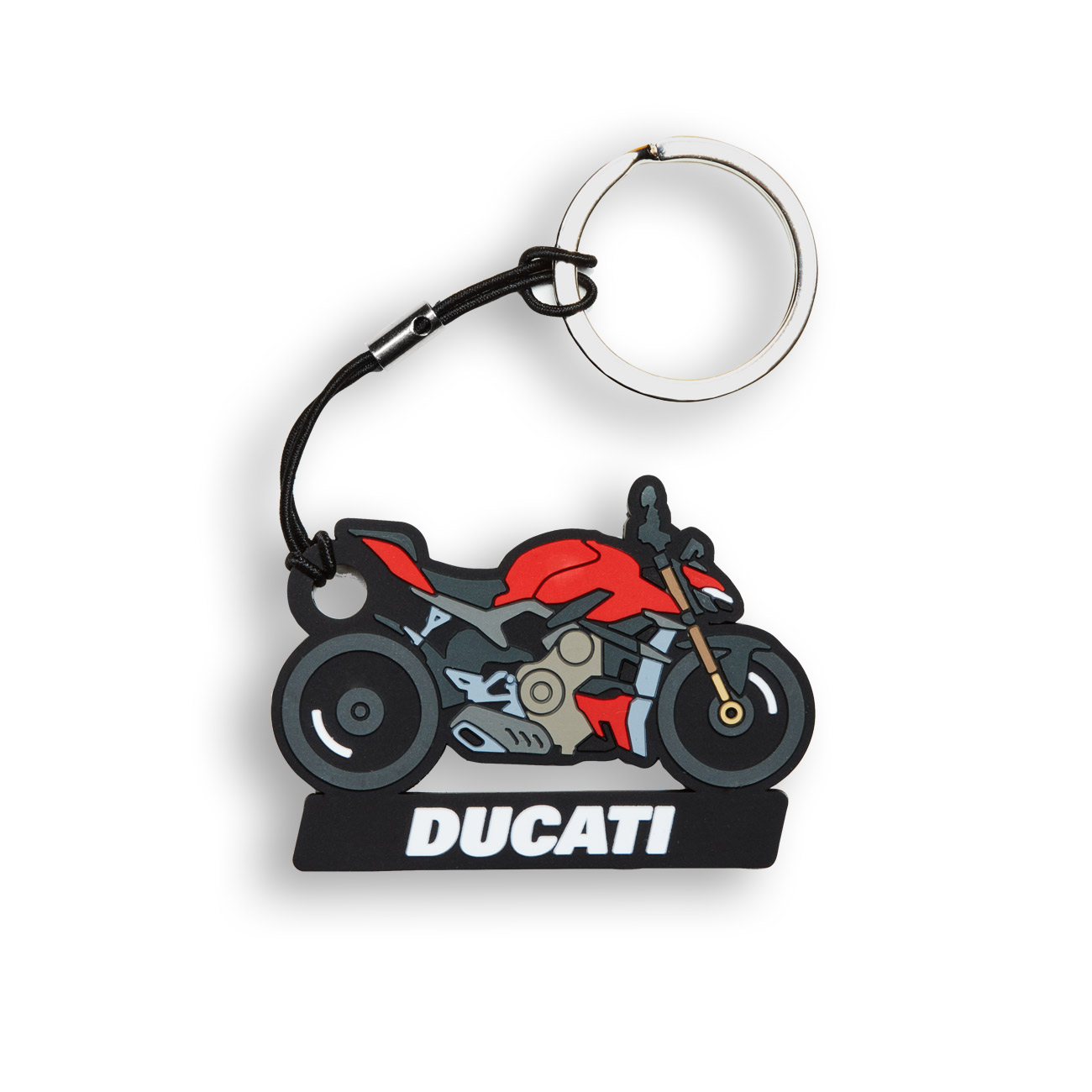 Gummi Schlüsselanhänger-Ducati Streetfighter 